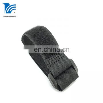 plastic nylon self adhesive hook and loop belt with logo