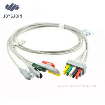 Datex 10pin 5 lead clip ECG leadwires