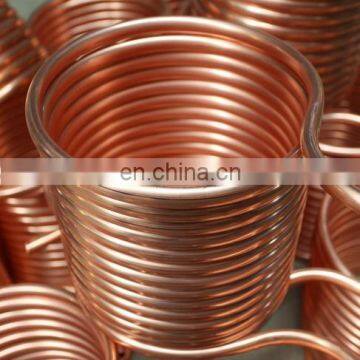 High quality 3/8 ASTM B280 1/2" flexible copper pipe tube