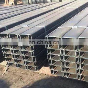 Hot Rolled Galvanized C Channel Steel