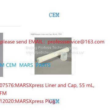 CEM MARS 907576  MARSXpress Liner and Cap, 55 mL, TFM