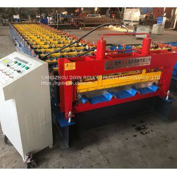 Trapezoid Profile Iron Roll Forming Machine/ Aluminum Panel Trapezoidal Roll Forming Machine photo-2