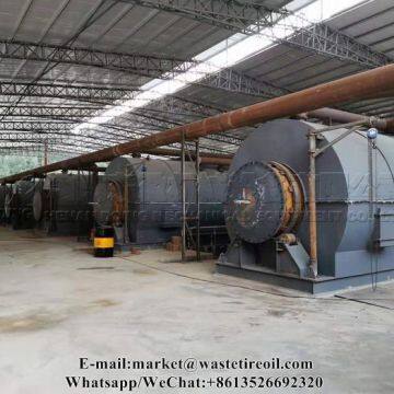 Batch Waste Rubber Plastic Tyre Pyrolysis Plant for Getting Fuel Oil photo-3