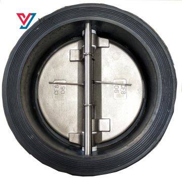 Rubber Lined Wafer Type Butterfly Check Valve Ductile Iron Check Valve photo-4