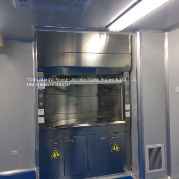 Return Air Type Fume Hood/Lab planning programming/Ventilation/Fume hoods/Tianjin Shangtai Rongye Laboratory System Engineering/laboratory/Lab furniture/ventilation