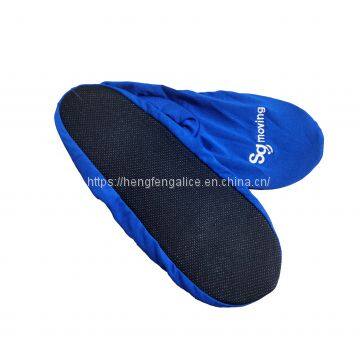 The New Spring Anti-slip Plastic Sole Elastic Sock Cover With Embroidered LOGO Can be Customized photo-3