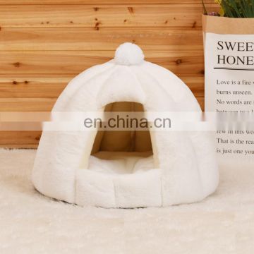 Sofa Bed Warmth Cheaper Price  Customized cat dog soft christmas pet beds wholesale