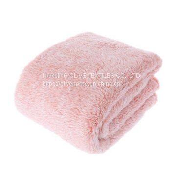 Melange Sherpa Fleece Throw