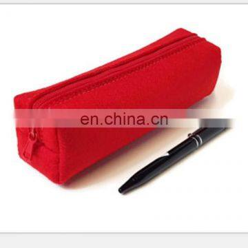 Round Felt Stationery Pouch Bag Case for Students photo-2