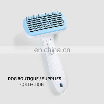 Wholesale Pet Cleaning Supplies Pet Comb Automatic Hair Removal Comb Cat And Dog Knot Needle Comb