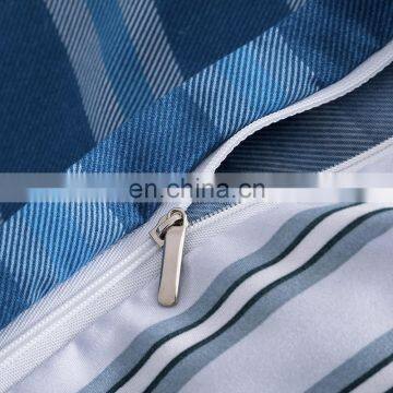 Lightweight Striped Pattern Comforter Set (Queen) With 2 Pillow Shams Spread Sheet Reversible Comforter photo-6