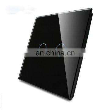 silk screen printing tempered touch switch panel glass