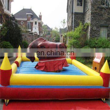 Hot Sale Inflatable Pulling Rodeo Bull Riding Games for Sale Children Interactive Sport Game photo-4