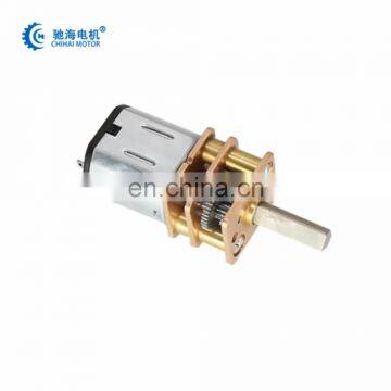 Chihai Motor CHF-GM12-N10 10mm D-shaft 3v 1.5v 100 Rpm 12mm Square N10 dc Gear Box Motor for Electronic Lock photo-4