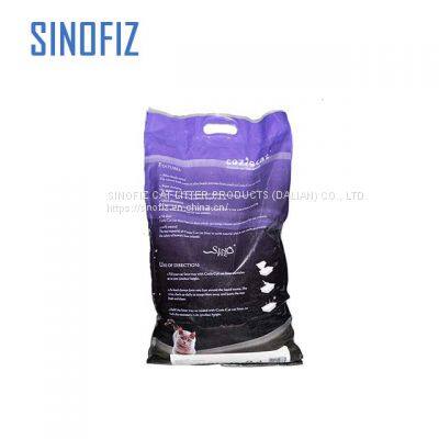 COZIE CAT/odor Control Bentonite Cat Litter/ball/1-3.5mm/lavender/with Silica Bead/8kg photo-4