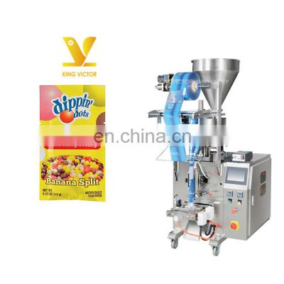 Vertical automatic popping candy bag packing machine