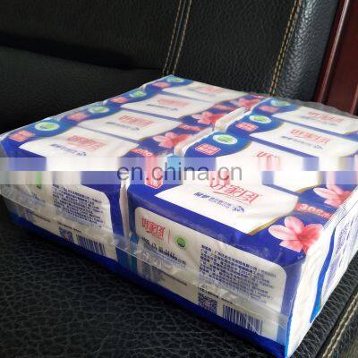 Manual Poly Bags Facial Tissue Paper Middle Packing Machine Price photo-3