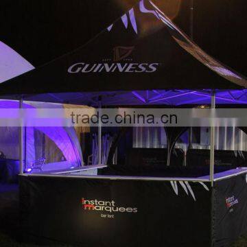 black 3 *3 Folding tent with folding table for event