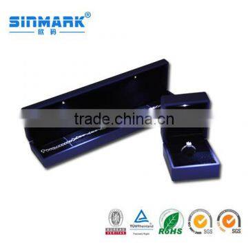 Customize Unique Engagement Ring Boxes ,leather Jewellery Boxes,necklace and Earring Gift Box photo-4