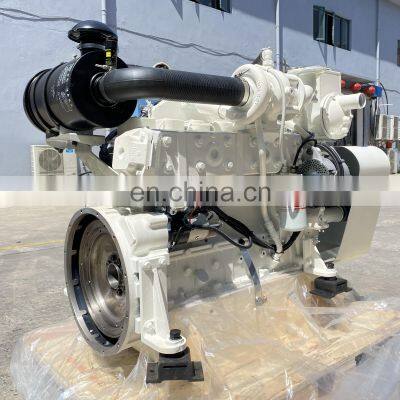 110KW/2200rpm Turbocharded Water Cooling 6BT5.9-M Marine Diesel Engine