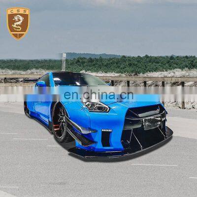 LB Style Wide Car Styling Body Kits For Nissan GTR R35 Auto Body Kit Full