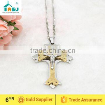 Stainless Steel Crucifix Pendant