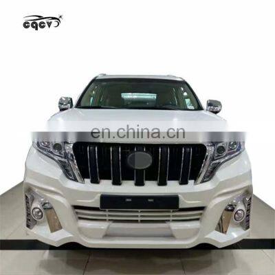 fashion Silver gril bumper for toyota prado car accessories with light bar