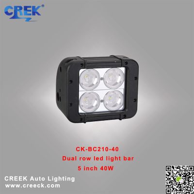 DUAL ROW CREE 10W LED LIGHT BAR,5 INCH 40W