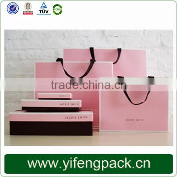 Wholesale Cheap Custom Gift Packaging Foldable Paper Shopping Bag