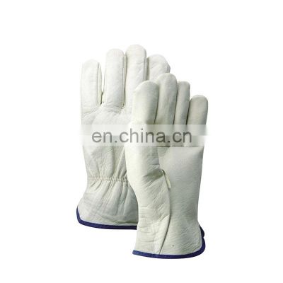 Anti Static Leather Winter Gym Gloves Industrial Safety Hand Protective Construction Mechanic Welding Working Gloves