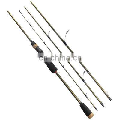 4 Sections Spinning Fishing Poles 1.8/1.98/2.1m Actions 5-22g Lure Weight Carbon Carp Fishing Rod photo-2