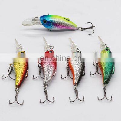 Topwater 7.5cm/9g Fishing Lures for Bass Hard Fishing Baits Floating Lure CrankBait Accessories