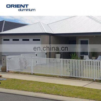 Aluminium Slat Fencing Looks Stylish and Varnishing Making it a Low-maintenance Gate or Fence Material.