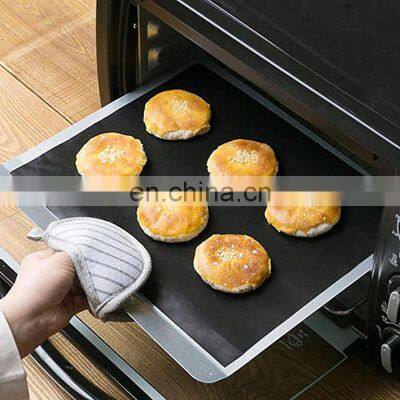 Low Price Customized Black Food Outdoor Indoor Reusable Non Stick BBQ Grill Mat Deck photo-5