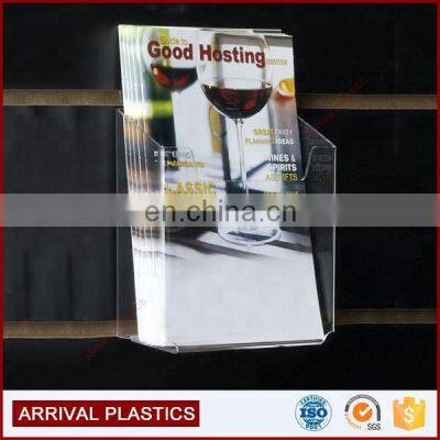 Пластиковый прозрачный держатель для брошюр с одним карманом для слятволла photo-3