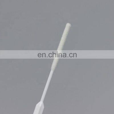 Medical sterile oropharyngeal nasal throat flocked swabs