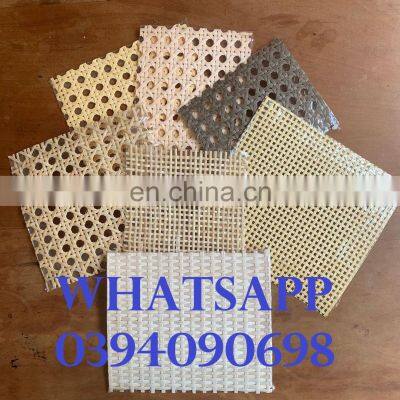 Top Quality Natural Mesh Rattan Cane Webbing Roll Woven Bleached Webbing Cane Rattan photo-2
