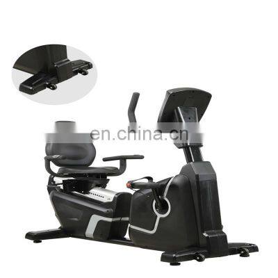 Factory Direct Sell Commercial Recumbent Bike Fitness Exercise Gym Equipment Indoor Body Building Sport photo-3