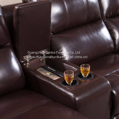 Cinema Sofa Space Capsule Multifunctional Private Home Theater Leather Combination Sofa Vip Movie Hall photo-4