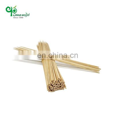 direct factory supplied bamboo skewers BBQ skewers  Disposable Skewer 40 cm Stick