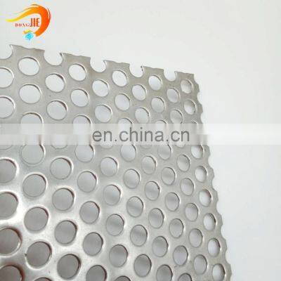 round hole High quality bullet proof perforated metal mesh