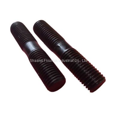 High Strength Industrial Carbon Steel Stud Bolt / Gr8.8 Double End Thread Rod