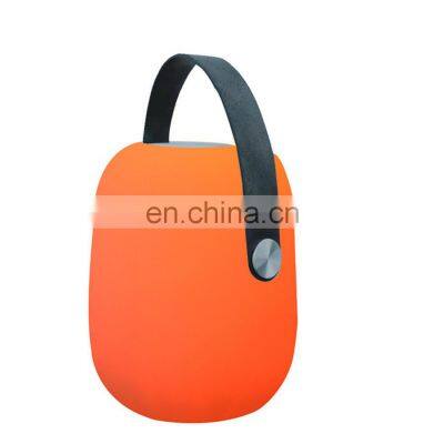 wholesale factory Amazon logo Factory OEM ODM rechargeable cordless Portable plastic music speaker with led lighting