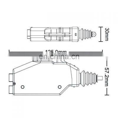 Super Quality Car Door Lock Actuator For LAND ROVER RANGE ROVER Parts Sixty Thousands 40N photo-4