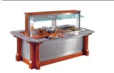 Restaurant Equipment Salad Display Pizza Refrigerated Preparation Counter Top Salad Bar