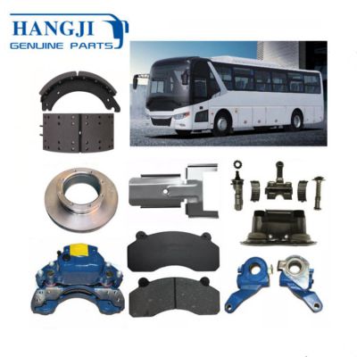 Large stock buses spare parts brakes system accessories brake pad and rotor or disc bus brake pad