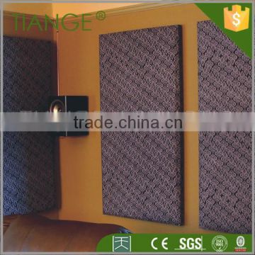 High class fabric cover hanging acoustic panel