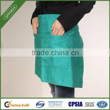 China wholesale waist green/custom cooking apron,apron patterns