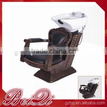 Wholesale Beauty Hair Salon Furniture, Vintage Backwash Reclining Shampoo Chair Hair Salon