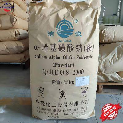Sodium Alpha-Olefin Sulfonate (AOS) 35%/38%/39%/92% Liquid Powder for Detergent Shampoo Toothpaste Cosmetics photo-1